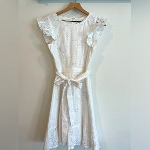 LOFT White dress